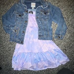 Girls dress with Jean jacket